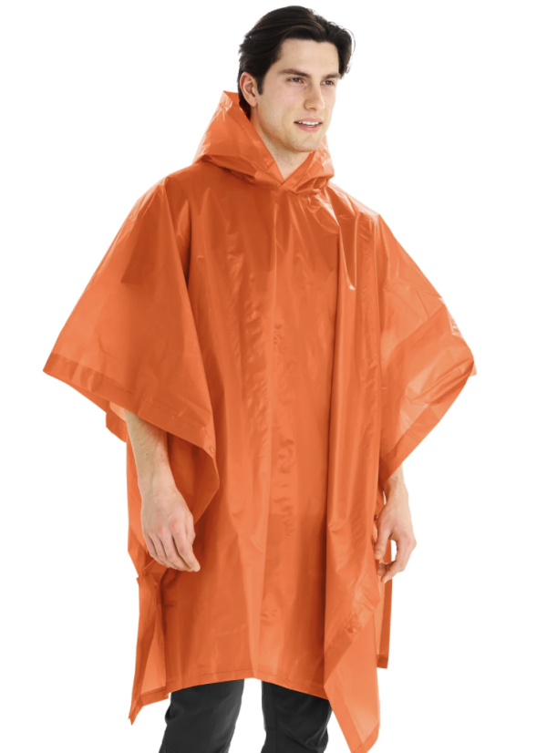 Coghlan’s Rain Poncho ~ Orange